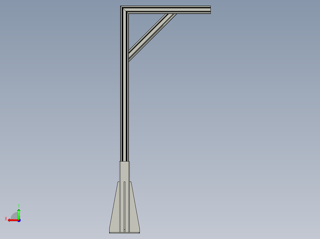 10激光测距仪支架-01后视图