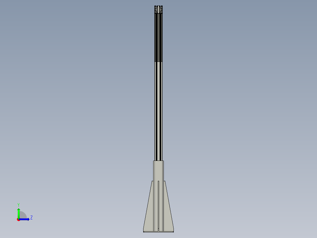 10激光测距仪支架-01左视图