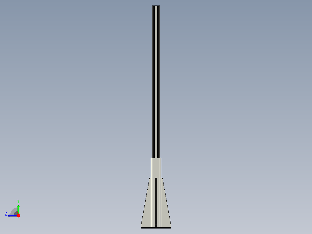 10激光测距仪支架-01右视图