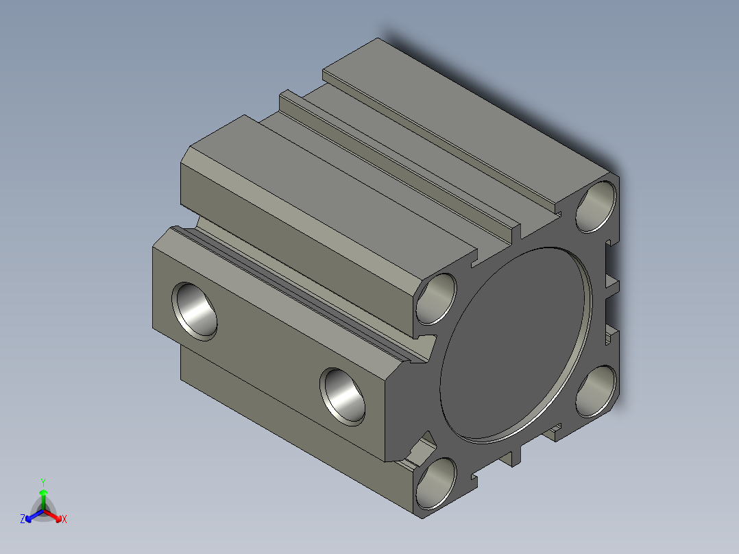 SDA32x15S_0_+__正等轴测图