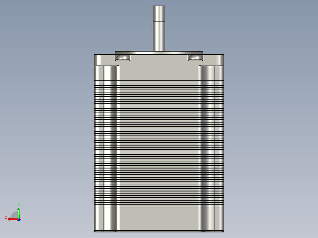 Nema23StepperMotorlength78mm后视图