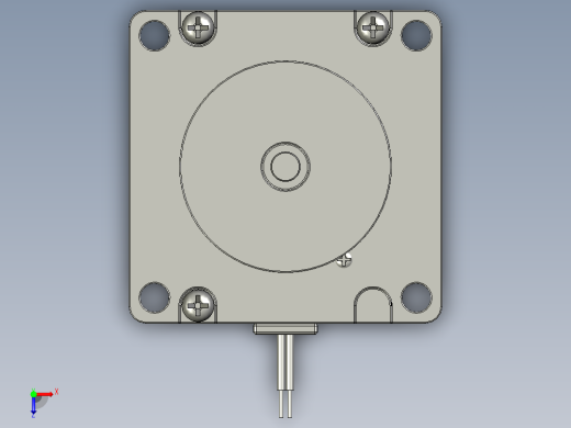 Nema23StepperMotorlength78mm俯视缩略图