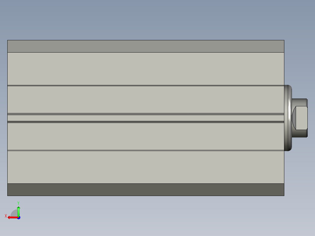 SDA25x40S(0)+()后视图