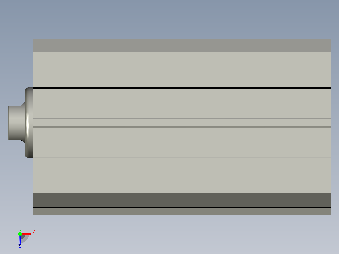 SDA25x40S(0)+()俯视图