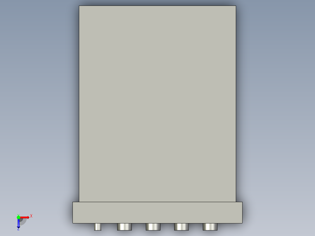 计时器LT4H-AC240V_Panasonic俯视图