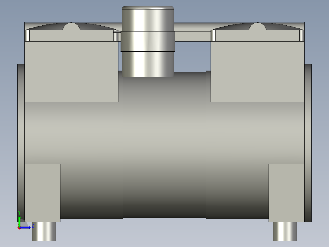 负压机2660CHI44-487W-A01左视图