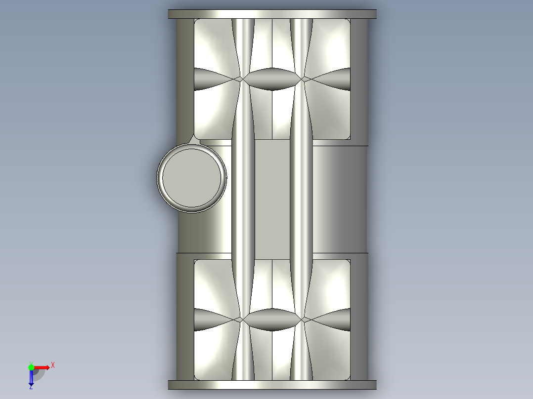 负压机2660CHI44-487W-A01俯视图