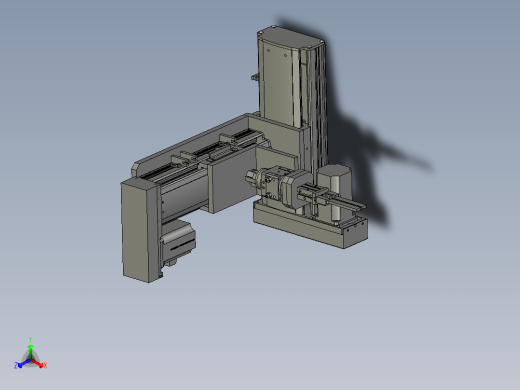 封口机械手正等轴测缩略图