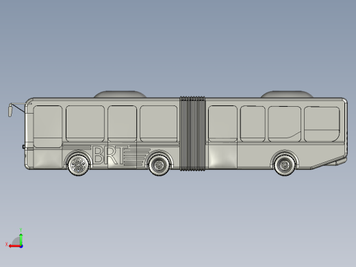 城市公交客车后视缩略图