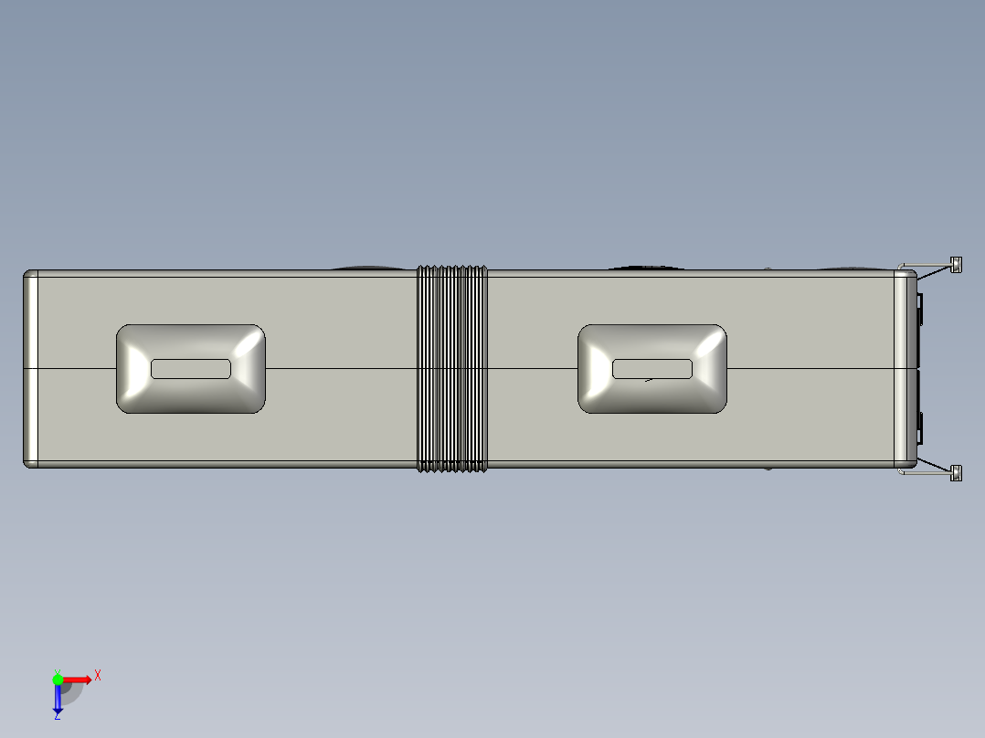 城市公交客车俯视图