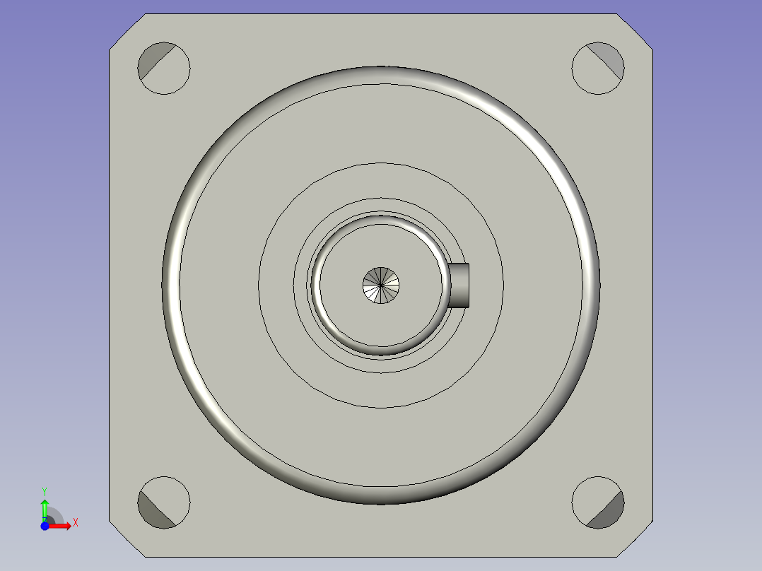 台崎减速机PAB60-L1速比10前视图