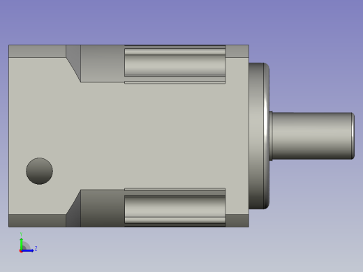 台崎减速机PAB60-L1速比10左视缩略图