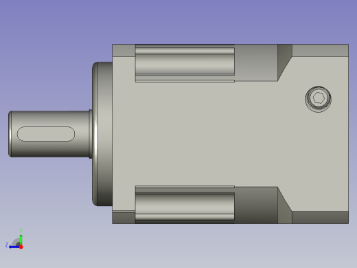 台崎减速机PAB60-L1速比10右视缩略图