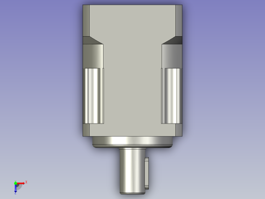 台崎减速机PAB60-L1速比10俯视缩略图
