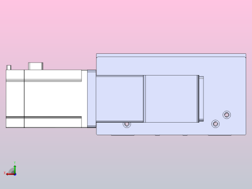 直线模组DMBF170-RTCR（右折直连带电机座）[DMBF170-L45S500-DT750-A2U-RTCR]后视缩略图