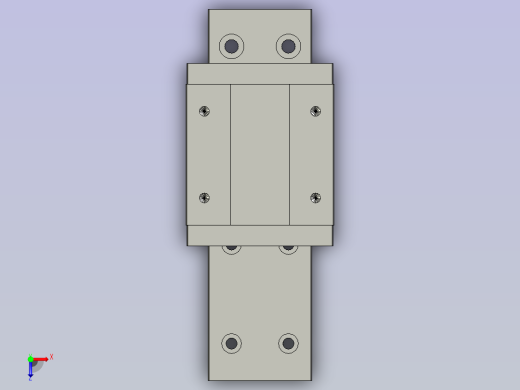 滑轨MGW15H1R150ZACHIWIN俯视缩略图