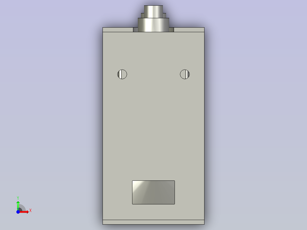 泵阀模组前视图