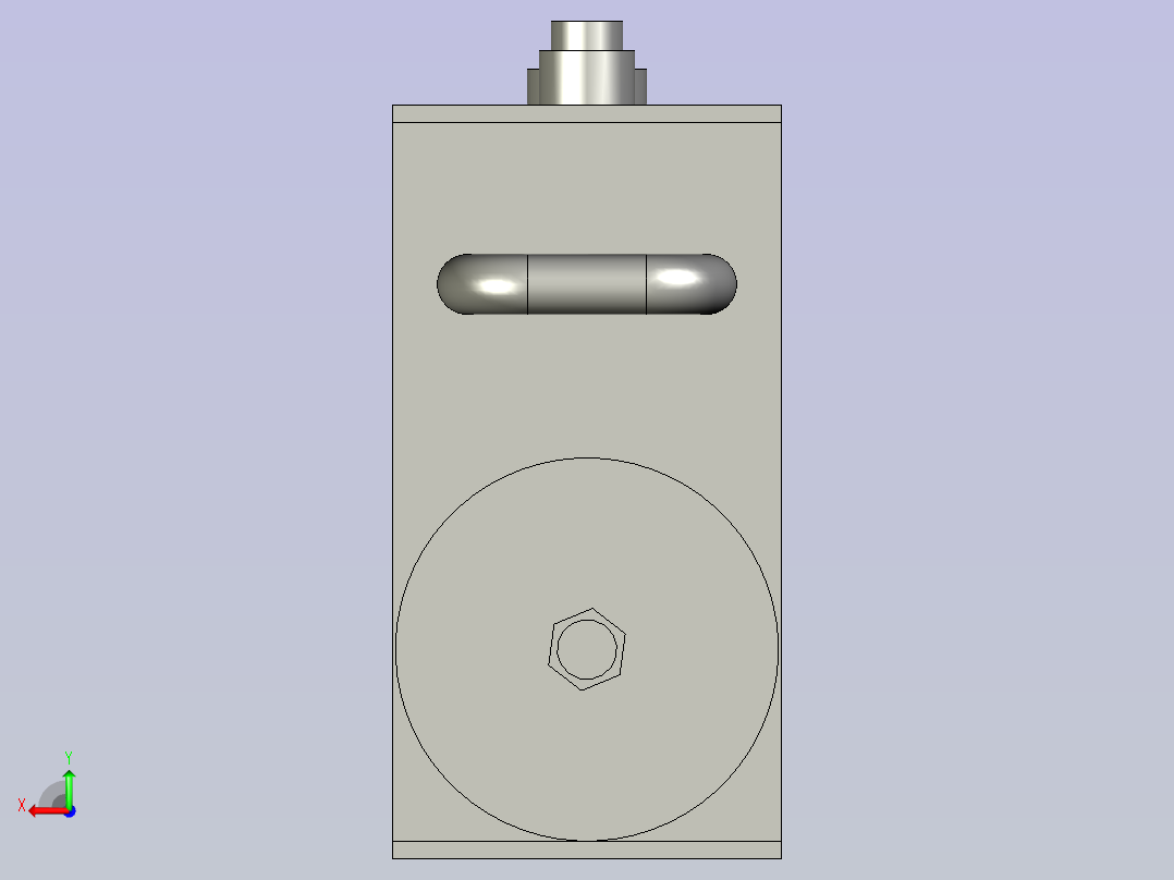 泵阀模组后视图