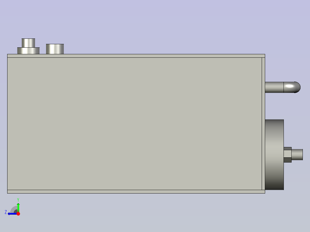泵阀模组右视图