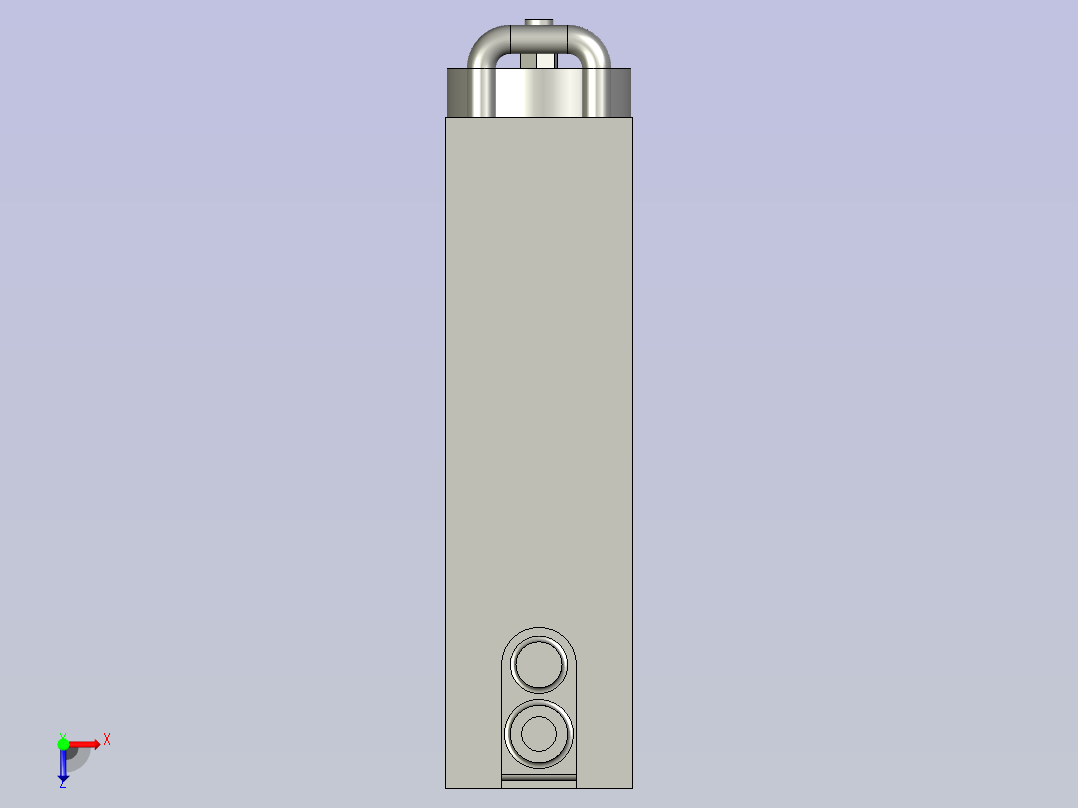 泵阀模组俯视图