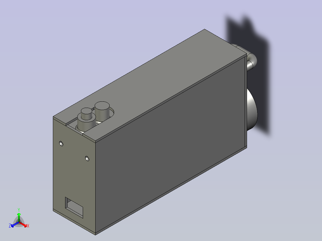 泵阀模组正等轴测图