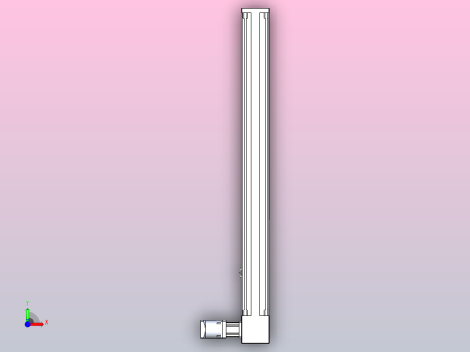 伺服电机集成皮带传动直线执行器TPA-OCB-140-256-L950-DR-J90-N3前视缩略图