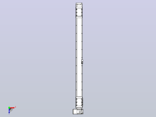 皮带直线轴双滑块型TPA-GCBS-80-P60-L475-LU-M20-N3俯视缩略图