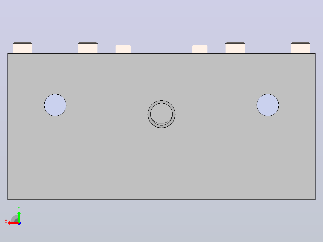 3D打印机和cnc线性执行器后视图
