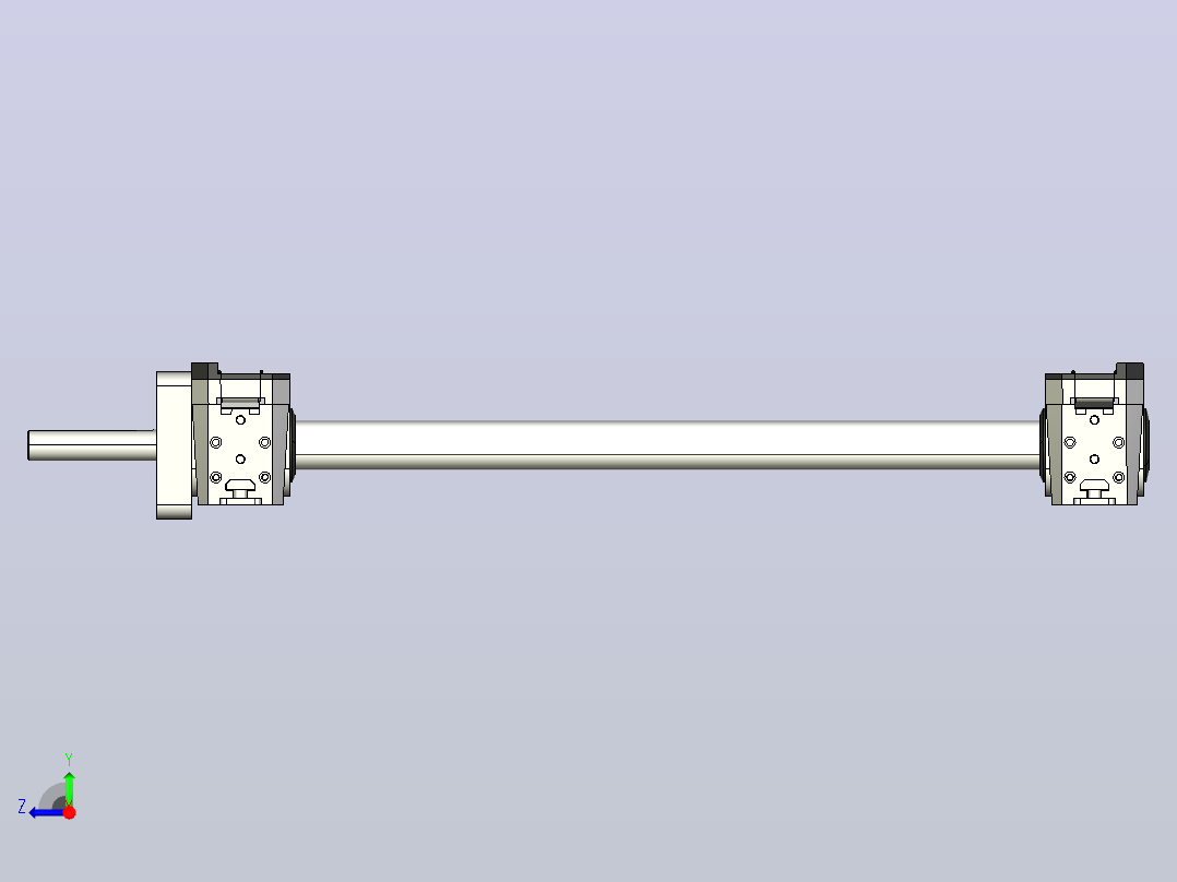 MK1TL-100GF-W640-C1齿形带头部双驱动右视图