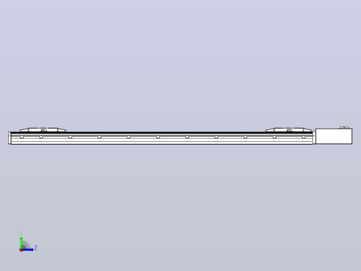 皮带直线轴双滑块型TPA-GCBS-150-P80-L500-QL-M75-N3左视缩略图