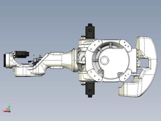那智机器人nachi mc700 6axis industrial robot后视缩略图