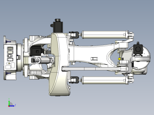 那智机器人nachi mc700 6axis industrial robot左视缩略图