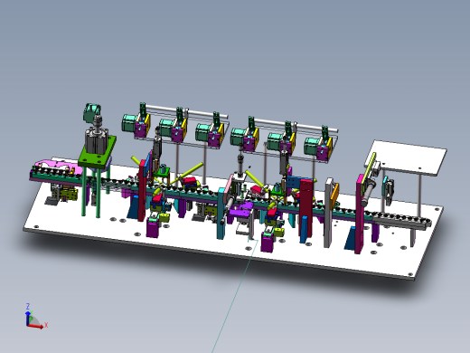 焊压敏机 焊锡机（sw2020可编辑+cad）