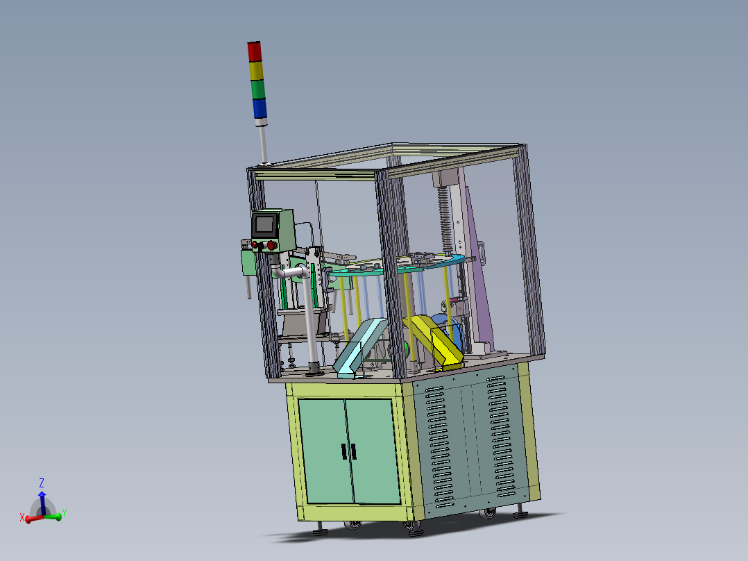 全自动螺栓检测机sw2018可编辑