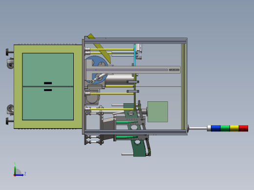 全自动螺栓检测机sw2018可编辑左视缩略图