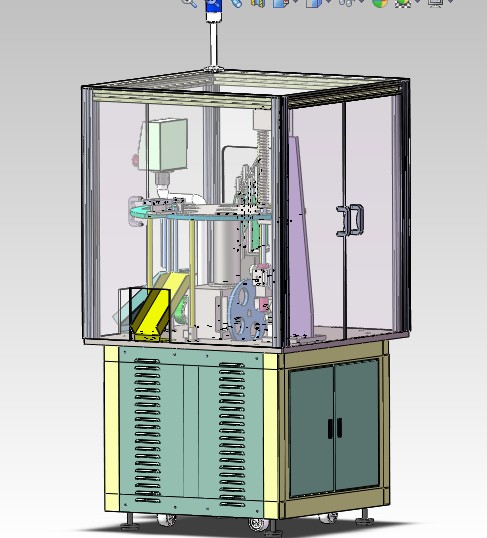 全自动螺栓检测机sw2018可编辑