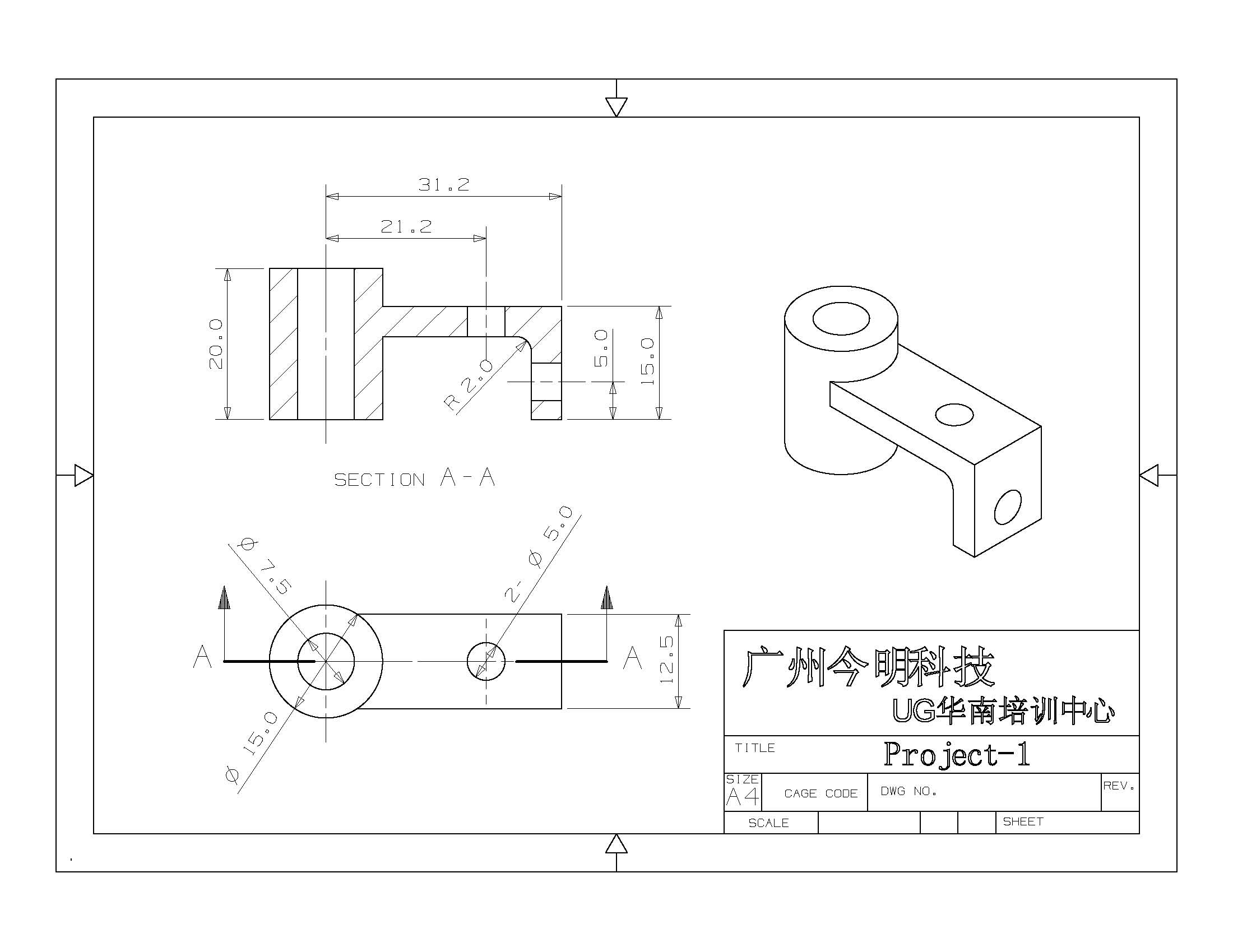 CAD练习学习图纸新手图库机械建筑电气设计基础dwg素材