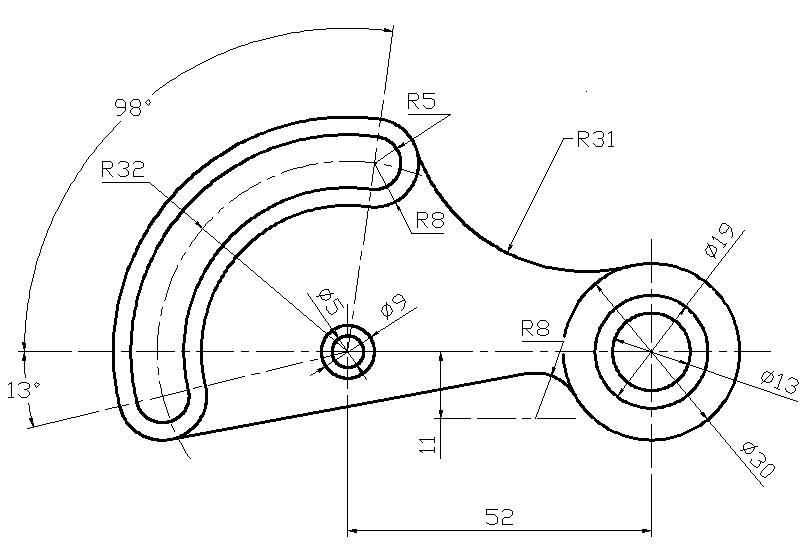 CAD练习学习图纸新手图库机械建筑电气设计基础dwg素材