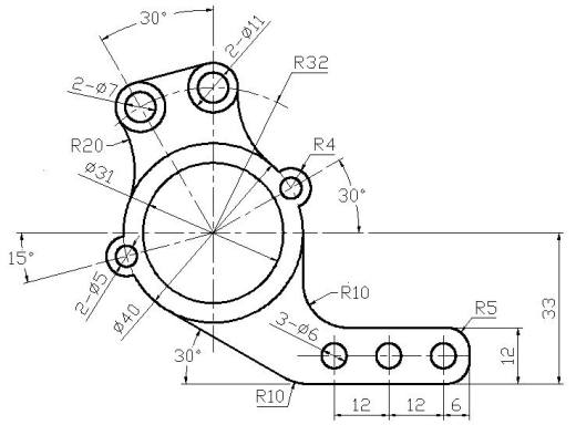 CAD练习学习图纸新手图库机械建筑电气设计基础dwg素材缩略图