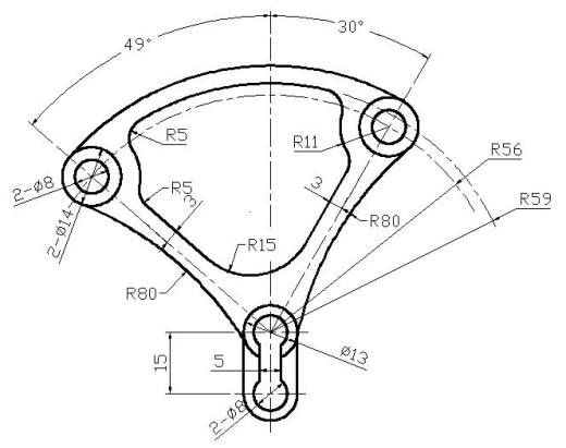 CAD练习学习图纸新手图库机械建筑电气设计基础dwg素材缩略图
