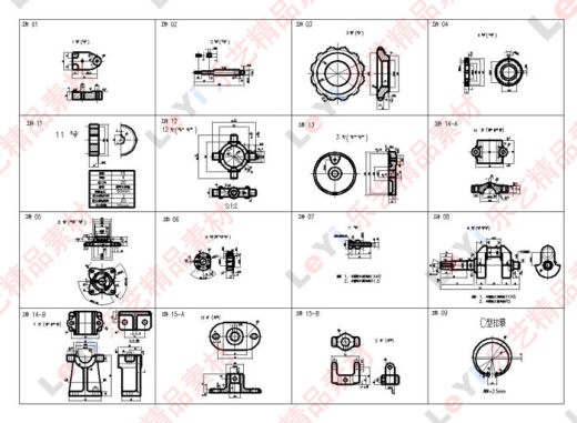 CAD练习学习图纸新手图库机械建筑电气设计基础dwg素材缩略图