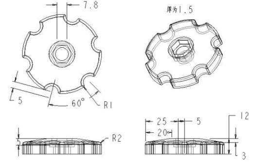 CAD练习学习图纸新手图库机械建筑电气设计基础dwg素材缩略图