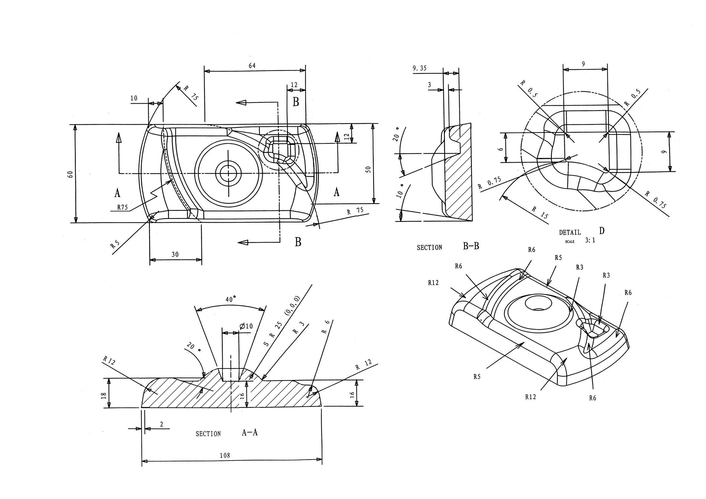 CAD练习学习图纸新手图库机械建筑电气设计基础dwg素材