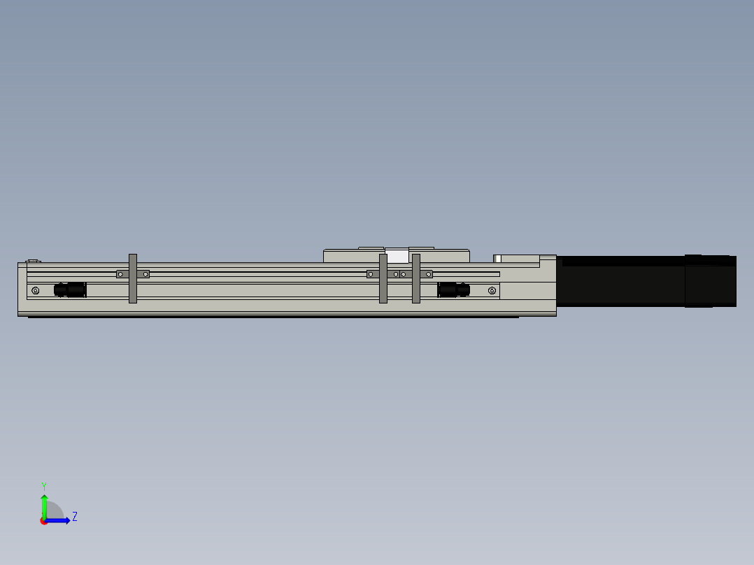 Toyo东佑达直线模组-ECH6-200-BC+煞車-反左视图