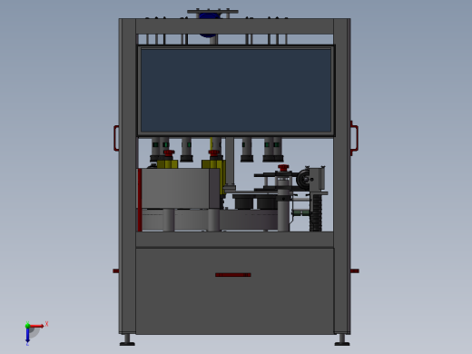 自动化内外洗瓶机俯视缩略图