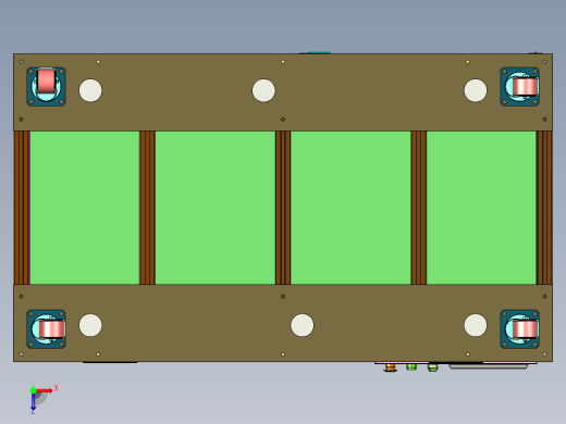 圆柱电池极耳点焊设备俯视缩略图