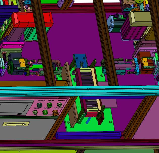 圆柱电池极耳点焊设备