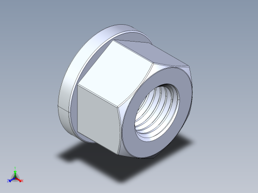 法兰螺母-78-FN.STEP