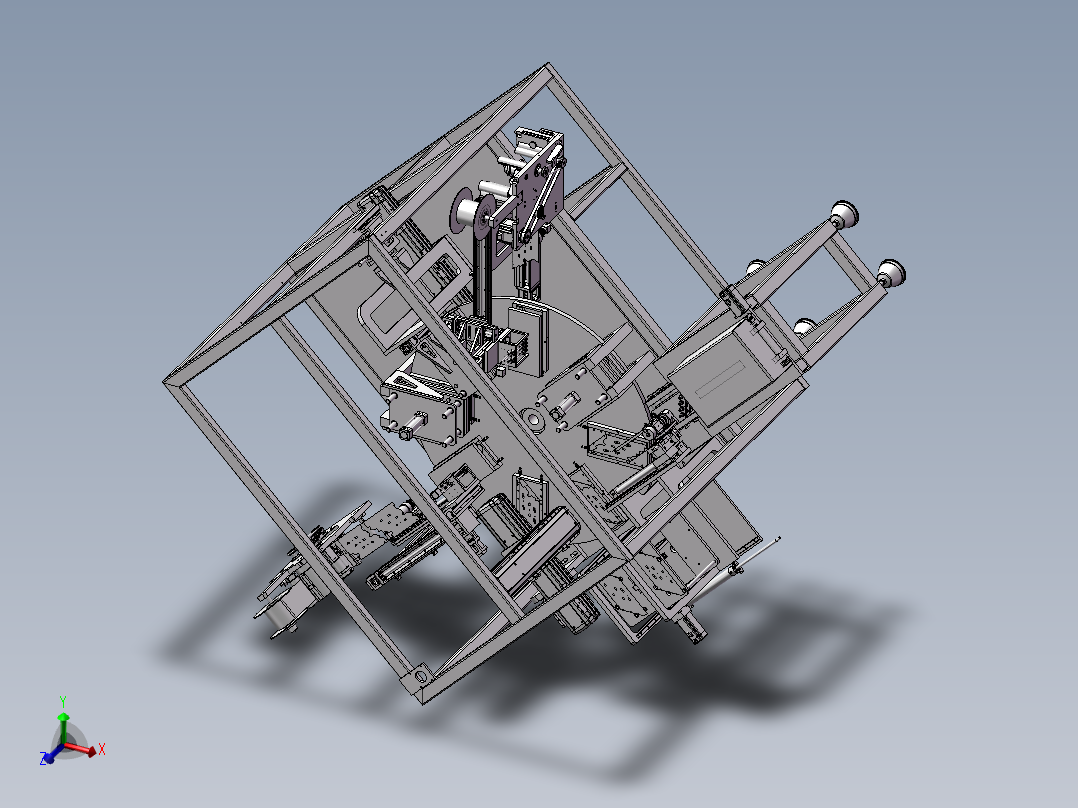 高精度双面贴热熔胶膜机