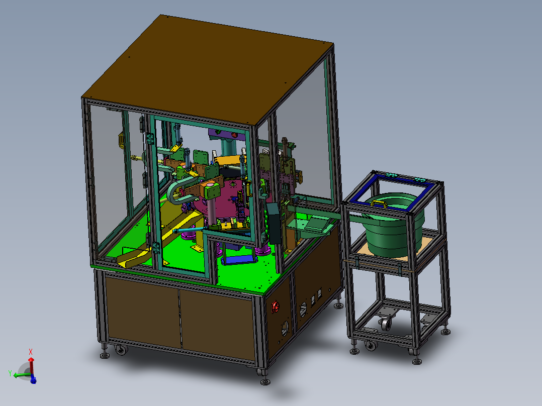 30转盘铆接总装配图